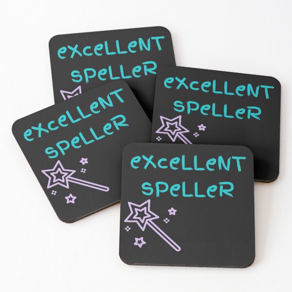 Item preview, excellent speller designed and sold by Swooncake Press.