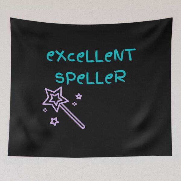 Item preview, excellent speller designed and sold by Swooncake Press.