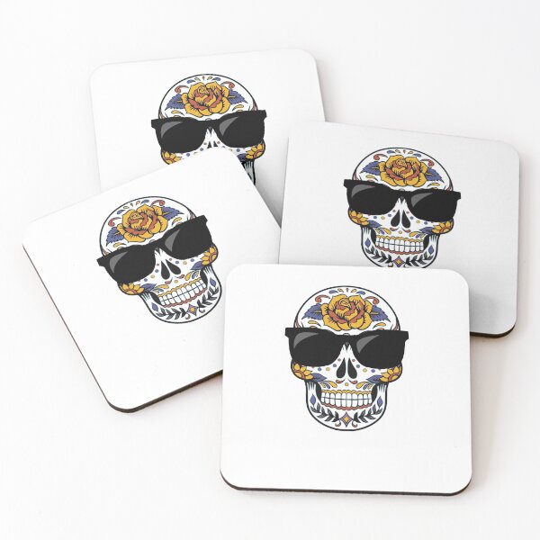 Item preview, Sugar Skull With Sunglasses designed and sold by BellaVille.