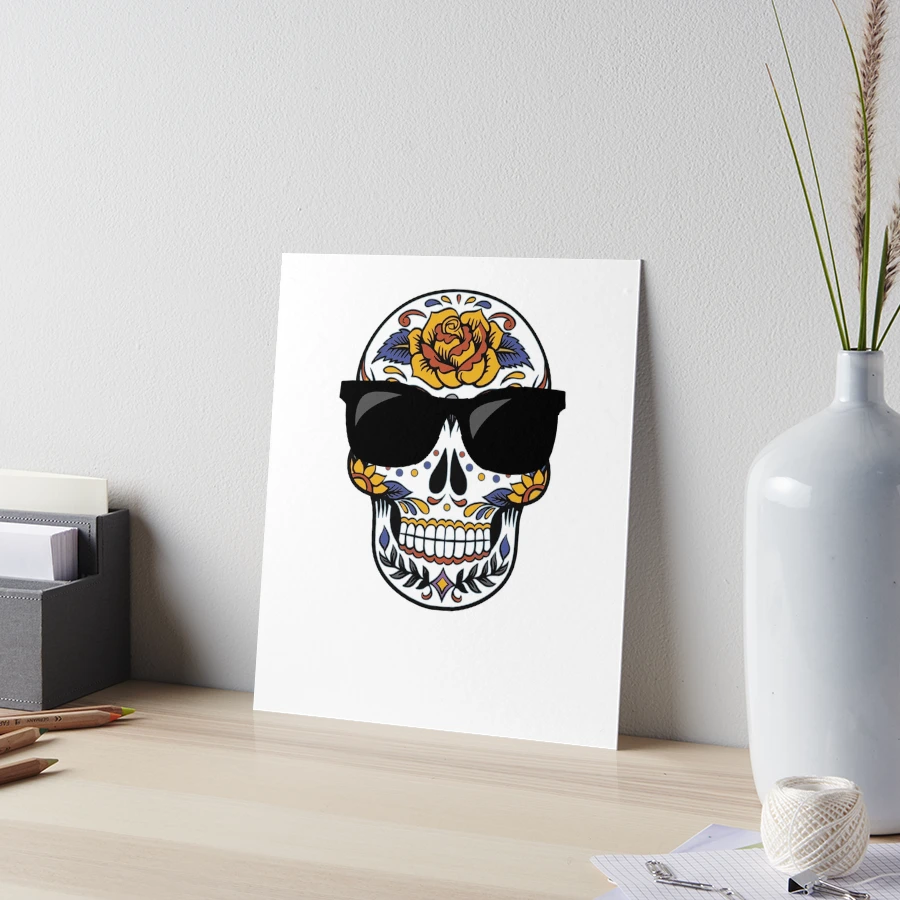 Sugar Skull With Sunglasses display picture 1
