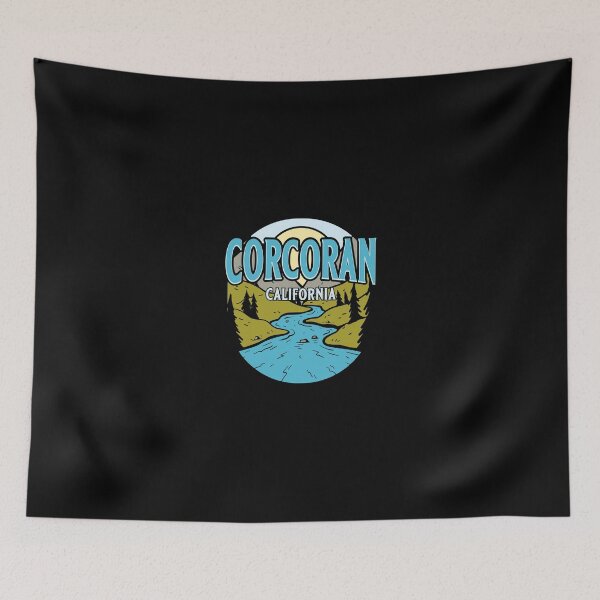 Item preview, Vintage Corcoran California River Valley Souvenir Print designed and sold by cloyannett.