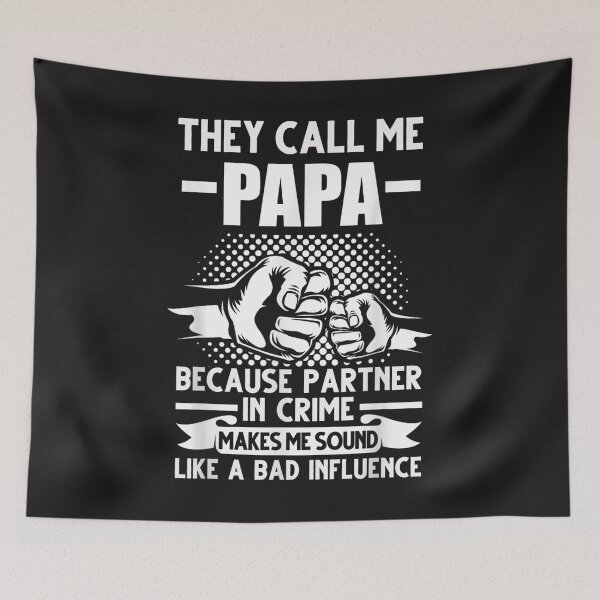 Item preview, Mens They call me Papa Dad Father's Day T-Shirt designed and sold by Focus-Maloca.