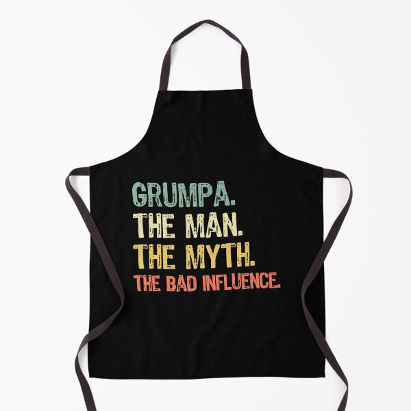 Item preview, Grumpa The Man The Myth The Bad Influence Retro Gift designed and sold by eaneyjulie.