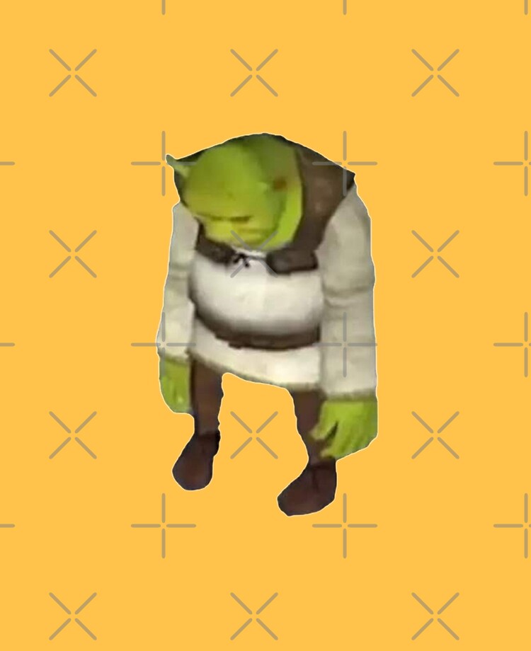 Sad Shrek Pin for Sale by neelfs