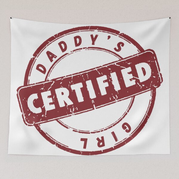 Item preview, Certified Daddy’s Girl | Red designed and sold by mareabello.