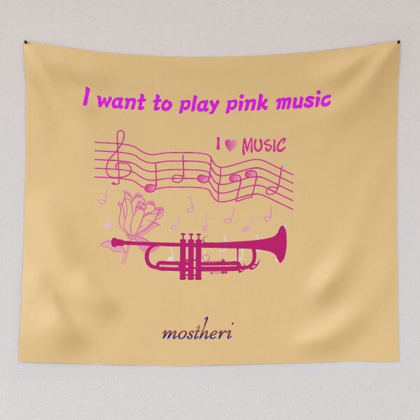 Item preview, I like pink music, I want to play pink music,Pink Beautiful Trauma designed and sold by mostheristore.
