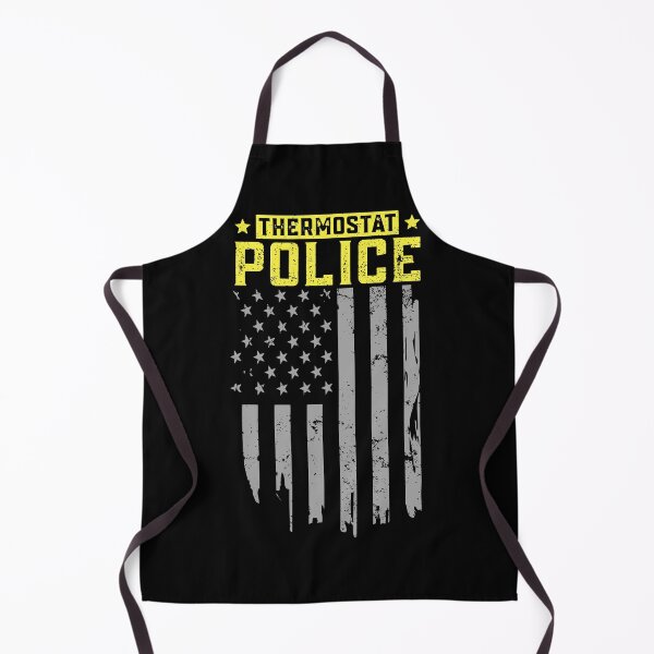 Item preview, Funny Dad Joke American flags Vintage Thermostat Police tee designed and sold by ReichBourne.