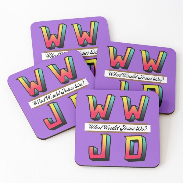 Item preview, WWJD Christian Acronym designed and sold by garmentoffaith.