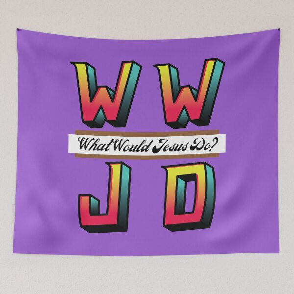Item preview, WWJD Christian Acronym designed and sold by garmentoffaith.