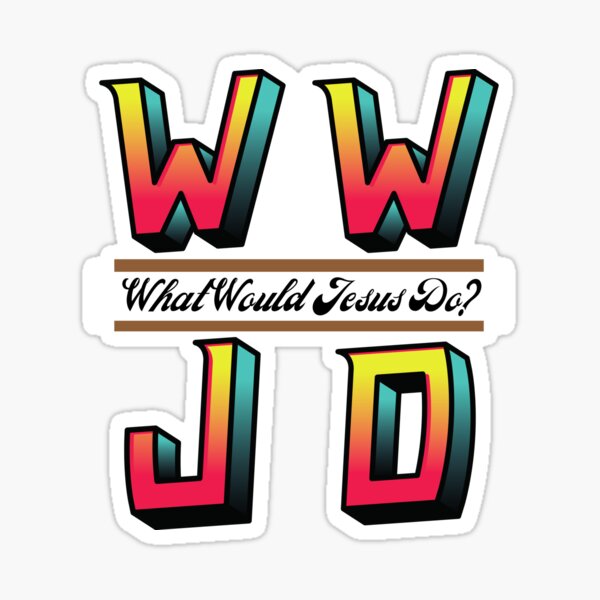 Item preview, WWJD Christian Acronym designed and sold by garmentoffaith.