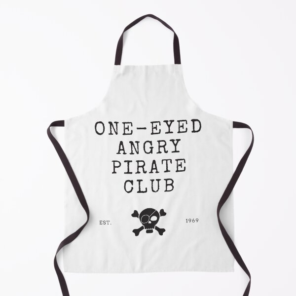 Item preview, One-Eyed Angry Pirate Club designed and sold by BigTeaseTees.