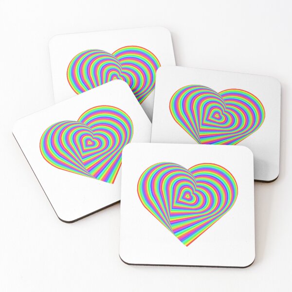 Item preview, Rainbow Heart Twirl  designed and sold by zrvby.