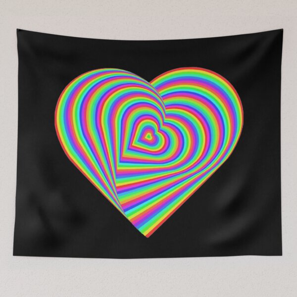 Item preview, Rainbow Heart Twirl  designed and sold by zrvby.