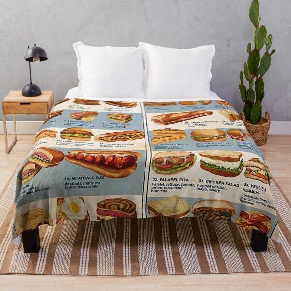 Item preview, Classic Encyclopedia Of Sandwiches Poster designed and sold by sauersanne.