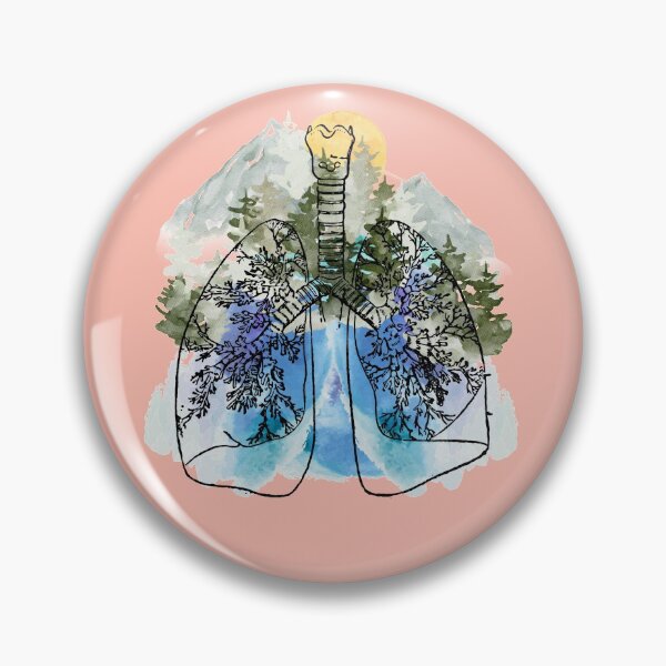 Item preview, Forest Lungs - Watercolour Anatomy designed and sold by shlubsfu.