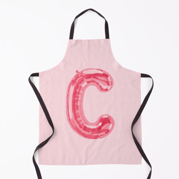 Item preview, pink foil “C” balloon designed and sold by holla-.