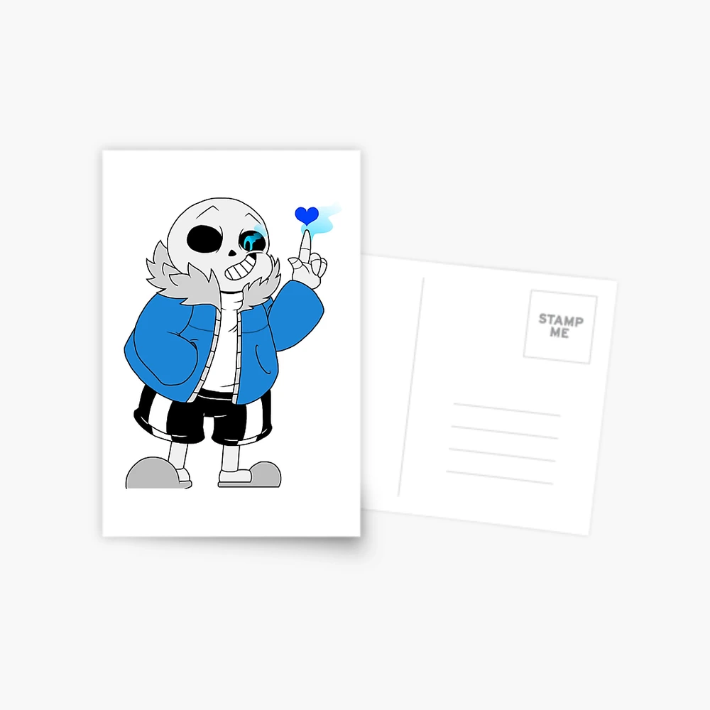 killer sans cute  Postcard for Sale by alam1212