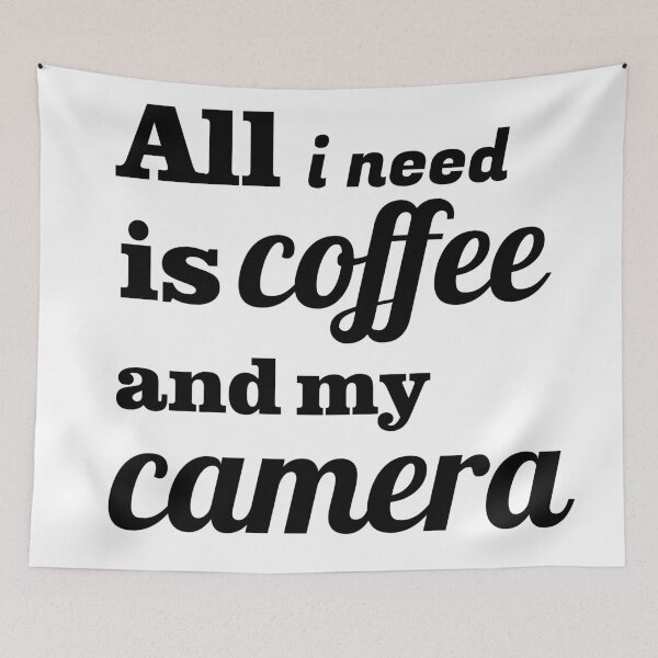 Item preview, All i need is coffee and camera designed and sold by Xjitta.