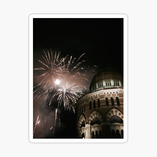Alumni Weekend Fireworks - Nott Shot Sticker