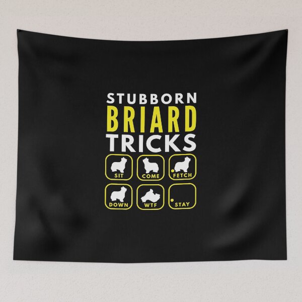 Item preview, Stubborn Briard Tricks - Dog Training designed and sold by DoggyStyles.