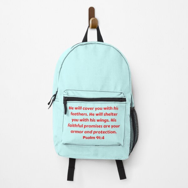 Item preview, Bible Verse Psalm 91:4 designed and sold by Prayingwarrior.