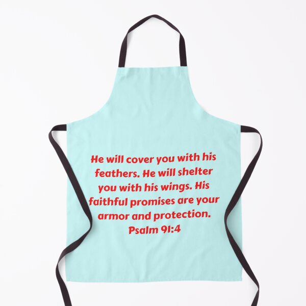 Item preview, Bible Verse Psalm 91:4 designed and sold by Prayingwarrior.