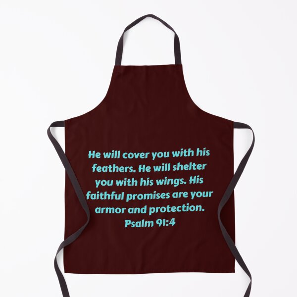 Item preview, Bible Verse Psalm 91:4 designed and sold by Prayingwarrior.