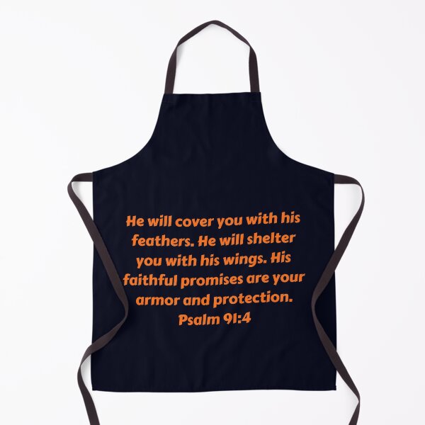 Item preview, Bible Verse Psalm 91:4 designed and sold by Prayingwarrior.