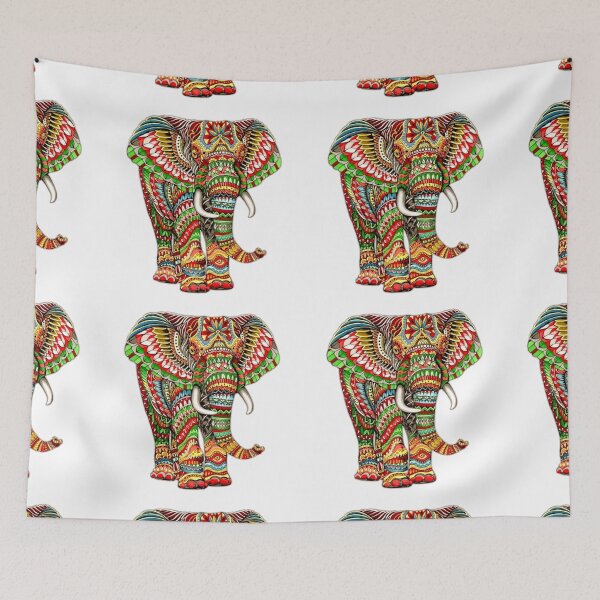 Item preview, elephent mandala designed and sold by ArtHeaven6.