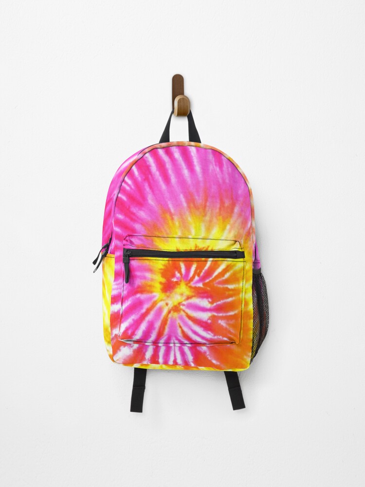 Pink hotsell yellow backpack