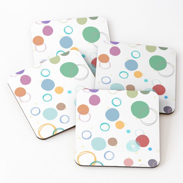 Item preview, Colorful Circle Patterns designed and sold by Pinguwing.