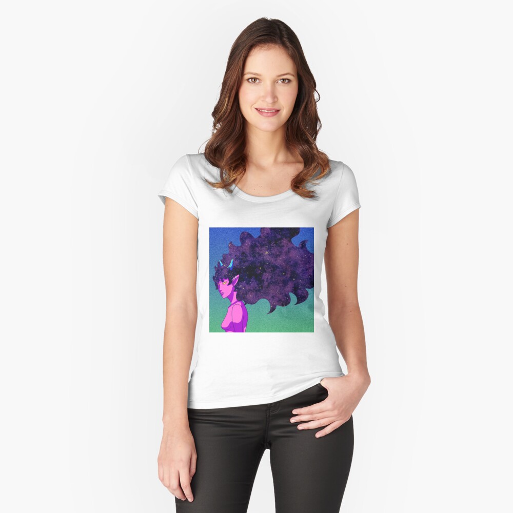 Item preview, Fitted Scoop T-Shirt designed and sold by isisislas.