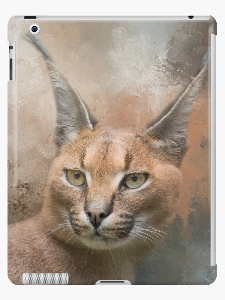 Drunk Floppa Meme Caracal Cat | iPad Case & Skin