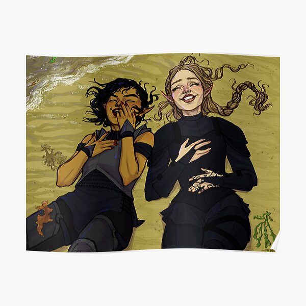 Feyre and Amren Poster