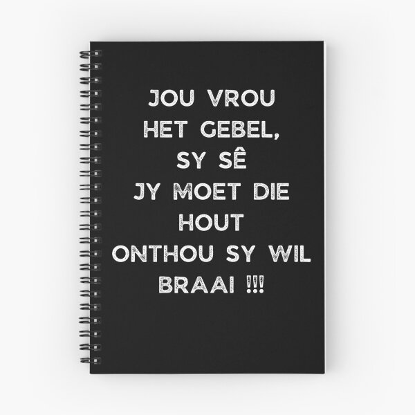 Item preview, GALATHI JOU VROU HET GEBEL, SY SÊ JY MOET DIE HOUT ONTHOU SY WIL BRAAI !!! designed and sold by Galathi Designs.