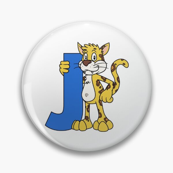 Item preview, Letter J with Jaguar designed and sold by Ixachiart.