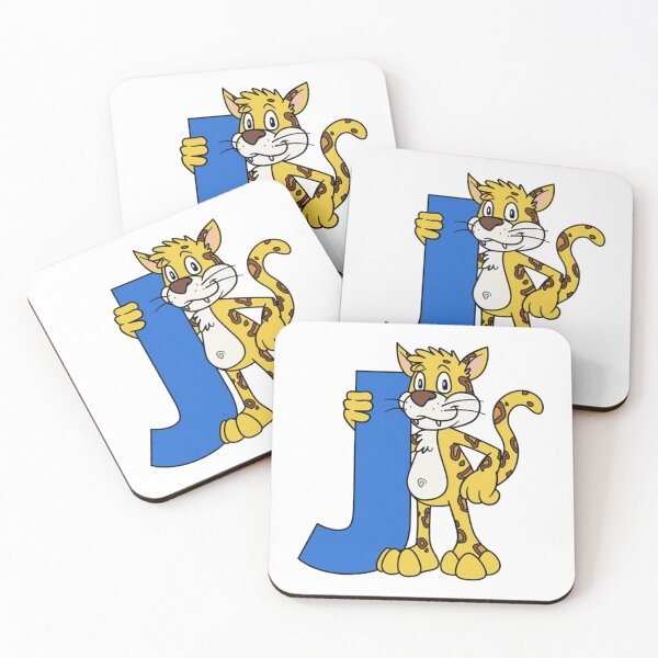 Item preview, Letter J with Jaguar designed and sold by Ixachiart.
