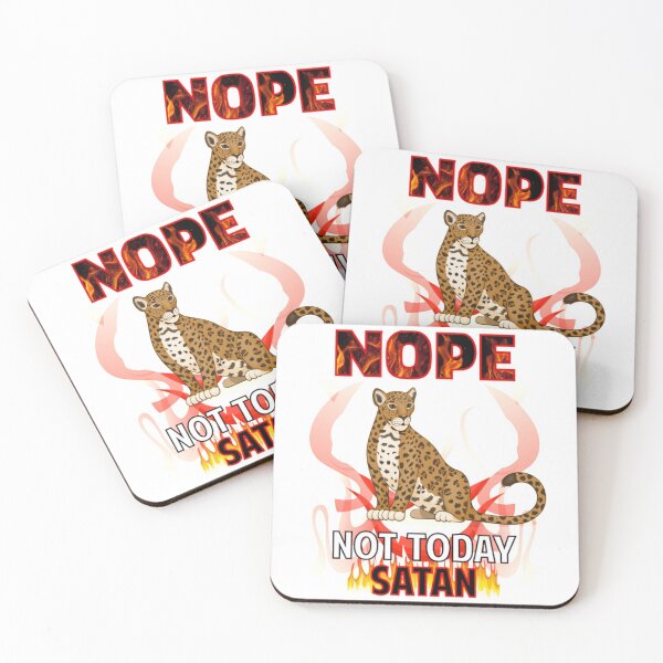 Item preview, Jaguar Not Today Satan designed and sold by Ixachiart.