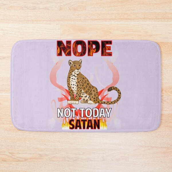 Item preview, Jaguar Not Today Satan designed and sold by Ixachiart.