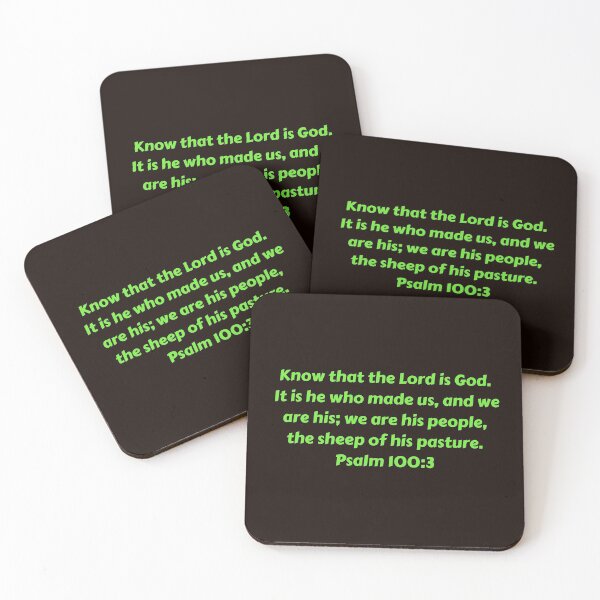 Item preview, Bible Verse Psalm 100:3 designed and sold by Prayingwarrior.