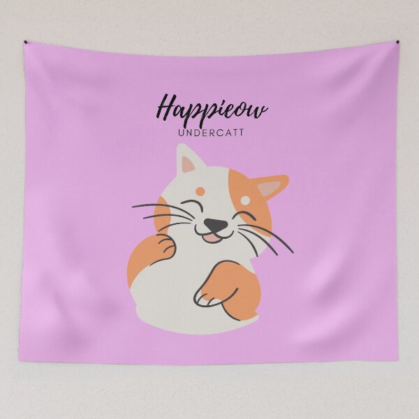 Item preview, Happieow Cat designed and sold by myteebaq.