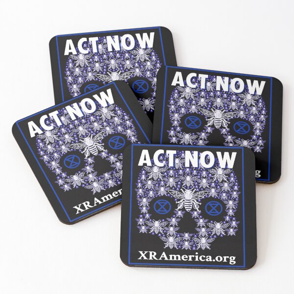 Item preview, Act Now XR America (bee skull) designed and sold by XR-America.