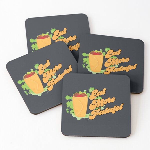 Item preview, Eat More Falafel - Durum and Green Splash designed and sold by Chubuter.