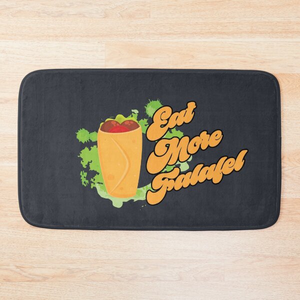 Item preview, Eat More Falafel - Durum and Green Splash designed and sold by Chubuter.