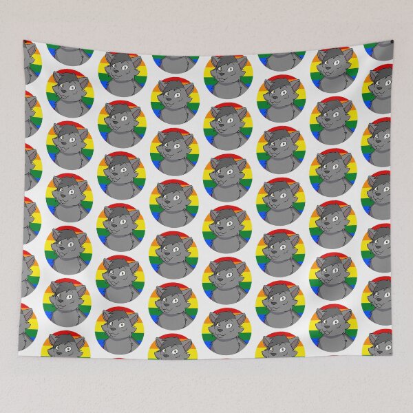 Item preview, Rainbow Graystripe designed and sold by EmberDino.