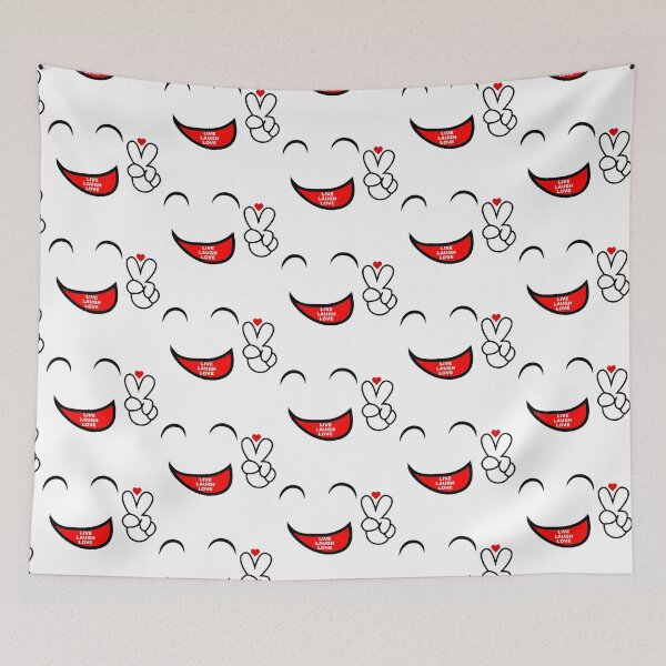 Item preview, Live Laugh Love Face designed and sold by HappyLife4U.