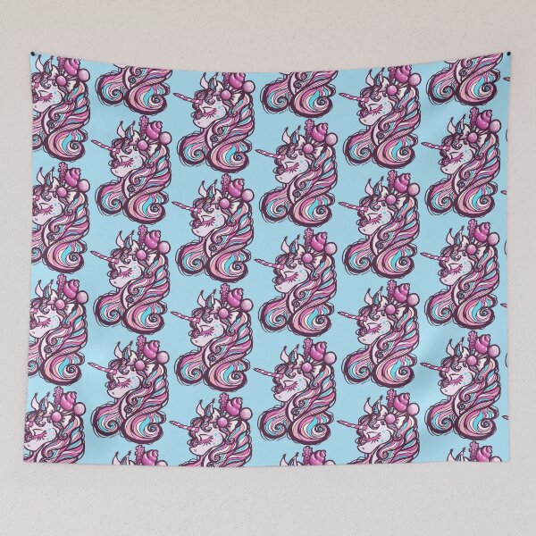 Item preview, Pink Sugar Rush Unicorn designed and sold by JanGrackle.