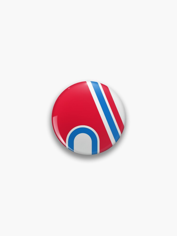 Go Avalanche reverse retro Pin for Sale by msdvntr