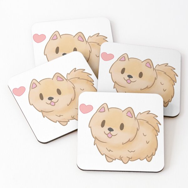 Artikelvorschau, Chibi Dog Design - Tan Pommerschen Hund entworfen und verkauft von HJacka.