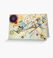 Kandinsky - Composition No. 8 Greeting Card